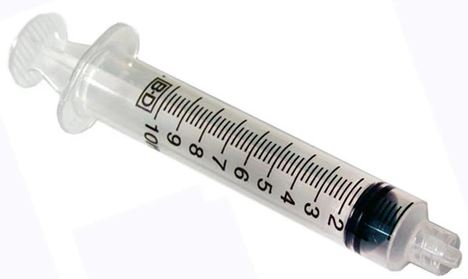 Syringe with Luer-Lok Tip - All sizes