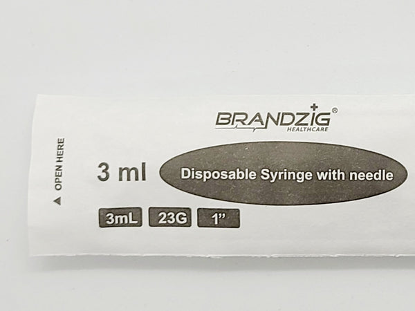 3mL Syringe with needle