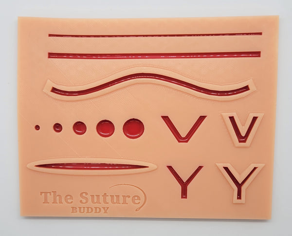 The Suture Buddy Pad with Port Holes